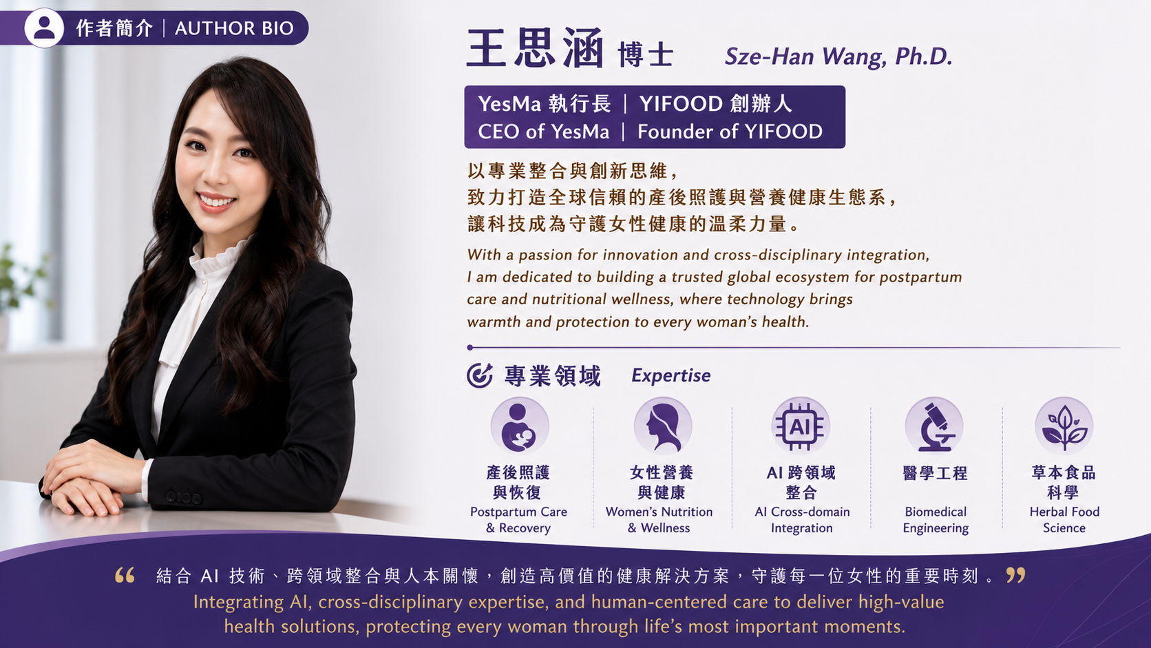 坐月子專家、王思涵博士、專欄作家、Postpartum Recovery、Postpartum Care、產後照護